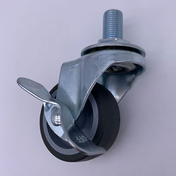 3 колесо рицинуса шарнирного соединения обязанности света проступи дюйма TPR с ядром PP