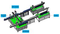 Ligne de production de modules de batterie de stockage d'énergie Équipement de nettoyage au laser des poteaux de batterie
