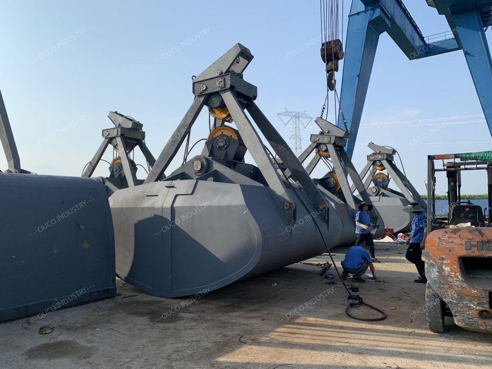 Грейферный ковш стальное SA2.5 раковины 27 Cbm механический