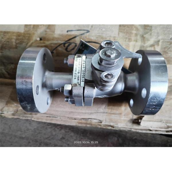 Size 80mm Floating Ball Valve Stainless Steel Material