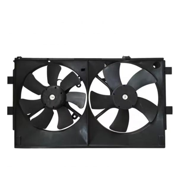 OE NO. 1355A131 Автозапчасти Автомобильный Водоем AC Конденсатор Электрический охлаждающий радиатор Фан-сборка для Mitsubishi Galant Lancer Fortis