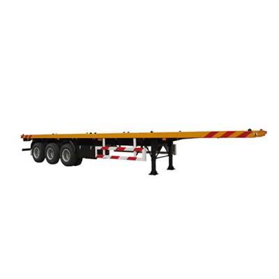 Customizable 2/3/4 Axles Flat Trailers For All Your Cargo Transportation Needs