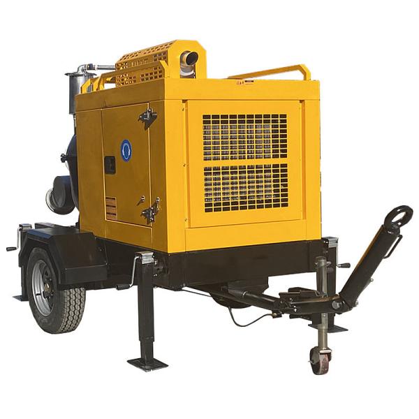 Small Diesel Water Pump High Performance Slurry Pump Sewage Treatment Trash Water Pump Set