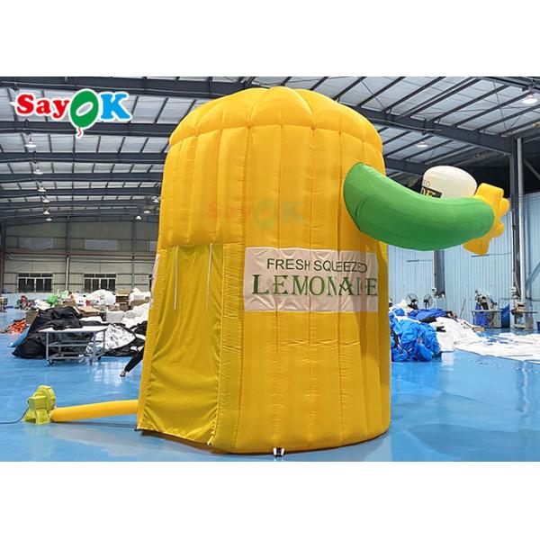 Inflatable Lawn Tent Stand Outdoor Tent Inflatable Lemonade Booth With Air Blower For Promotion