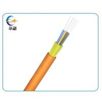Indoor Tight Buffer Fiber Optic Cable GJFJV 2~24 Core 900μM Or 600μM For Weak Electricity Engineering