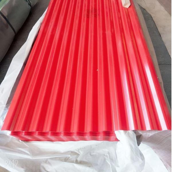 Prepainted Galvanized Corrugated Steel Roofing Sheet Cold Rolled PPGI Dx52D + Z 2mm