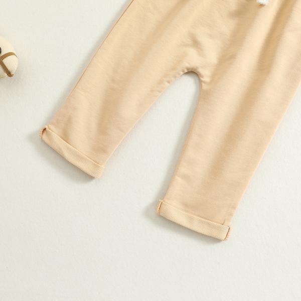 Boys And Girls Children'S Long Two Piece Set Sun Embroidered