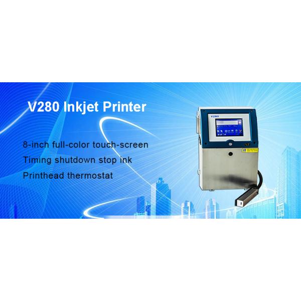 120m/min Batch Number Coding Machine , Industrial Inkjet Barcode Printers For Auto Parts