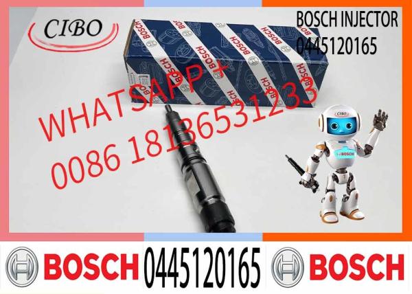  0 445 120 165 Fuel Pump Assembly Nozzles 0445 120 165 Diesel Fuel Injector 0445120165