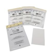 Bolso patológico Eco PE médico plástico amistoso del espécimen 95kPa de la cremallera doble del bolsillo