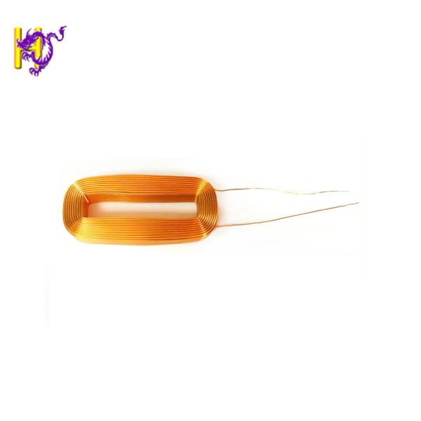 Air Core Electromagnetic Copper Induction Coil Enameled Wire Inductor