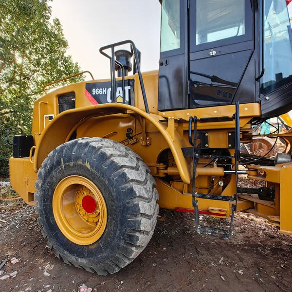 Used Caterpillar 966H Loader 195KW Rated Power 4m3 Bucket Capacity