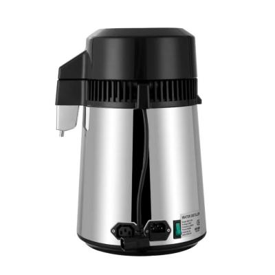 Unidade de destilação de água de 750W para uso médico e doméstico 1L/H SS Destilador de água dental
