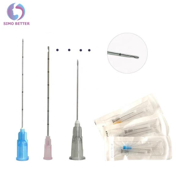 Medical Blunt Tip Syringe Needles Micro Cannula Piercing Needle For Filler Injection