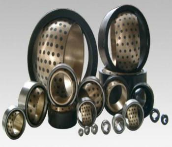 GE10 GE20 Self Lubricating Bearing , Copper Steel Universal Joint Bearing