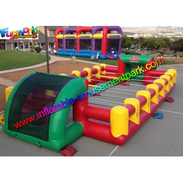 Коммерчески раздувные игры спортов, раздувное футбольное поле с PVC