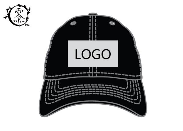 Running Workouts Outdoor Activities Printed Headwear , Embroidery Logo Polyester Sports Caps