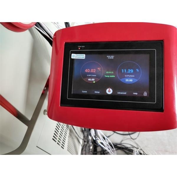 Resolução 0.01 Câmara de temperatura e umidade para ensaio de calibração do higrómetro Branco