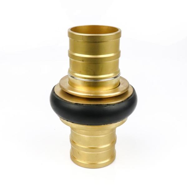 Aluminum Brass Fire Hose Nozzle Pipe Fittings Quick Coupling Standard JIS