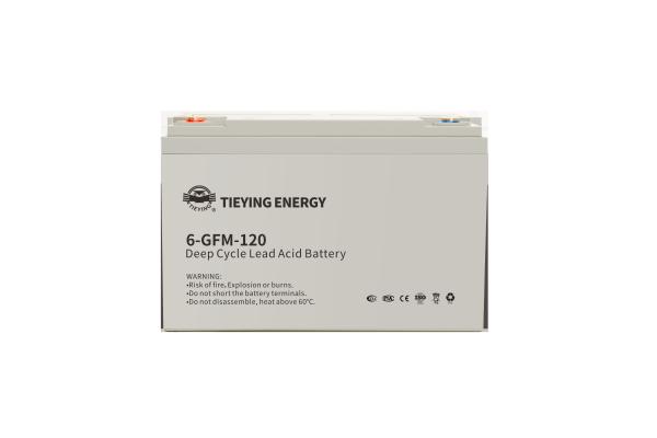 Stockage du panier de golf batterie au plomb acide 6-GFM-120 12V 120Ah 329mm*170mm*214mm