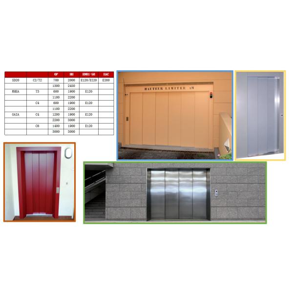 Весь комплект KONE Otis Использованная дверь лифта