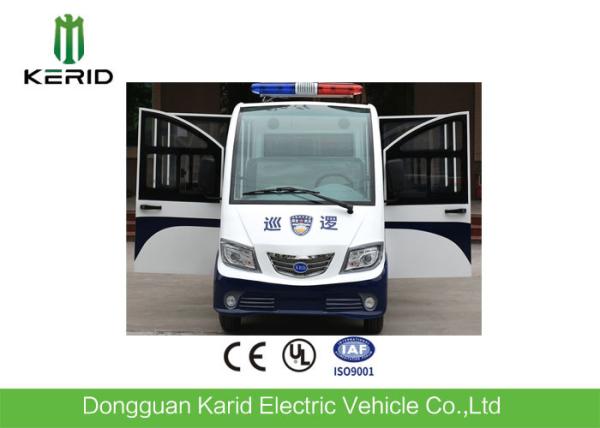 8 Seats Enclosed Electric Pick Up Car With Alarm Lamp  For City Walking Street