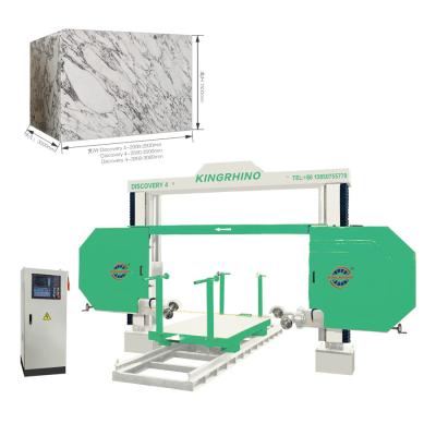 CNC Diamond Wire Saw Cutting Machine Discovery-4 final para o granito de mármore