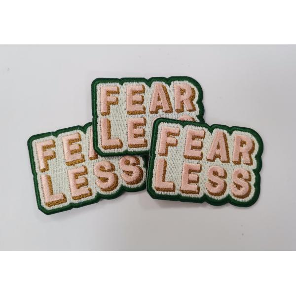 Washable Selvage Embroidered Cloth Patches Heat Transfer Labels
