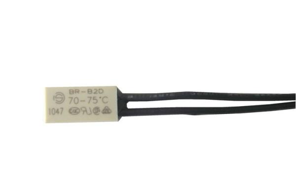 Automotive BR-B2D 60℃ Bimetal Circuit Breaker 250V / 5A For Small Motor