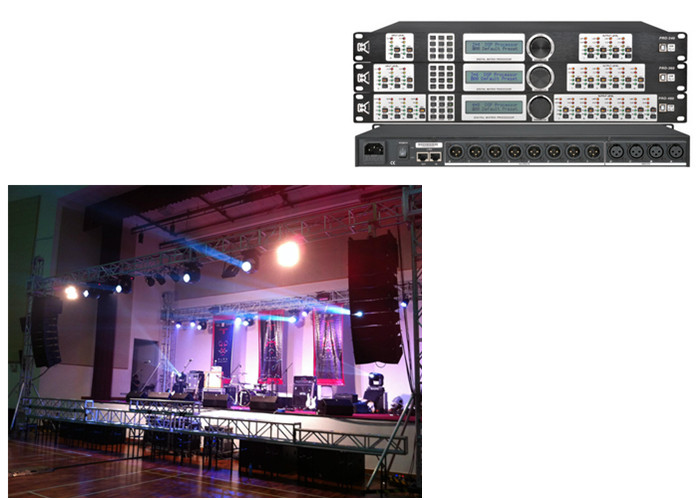 Outdoor Show Equipment Digital Sound Processor 3 in 6 out Professional Audio