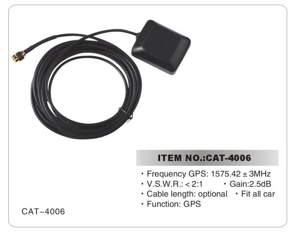 Waterproof Car GPS Antenna Universal SMA Male Connector Cable Length Custom