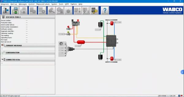 For Wabco Diagnostic Kit(WDI) Top Quality Heavy Duty Scanner Trailer And Truck Diagnostic System Interface