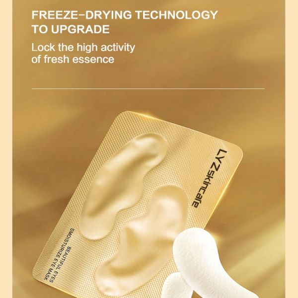 Moisturizing Collagen Eye Mask Fresh Serum Hyaluronic Acid Improves Skin Barrier Lightens Dark Circles-Customized Private Label