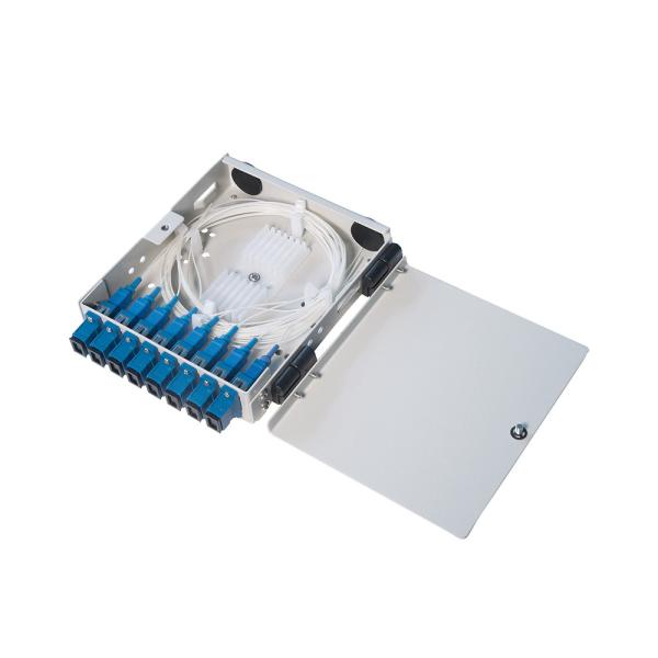 Indoor 42mm Fiber Optic Terminal Box Wall Mount ABS FTTH