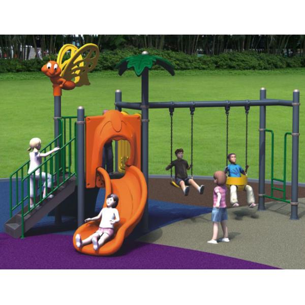 Metal Swing Sets Outdoor Metal Garden Children Swing Slide
