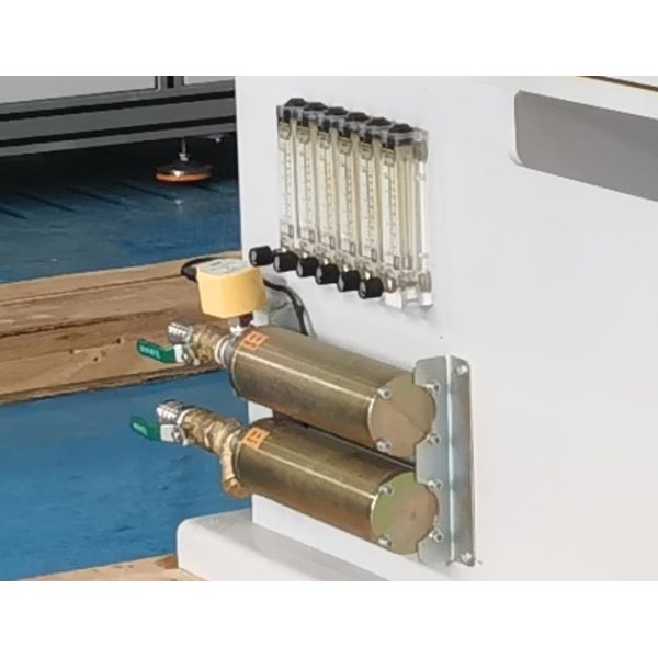 Automatic Rolling Tunnel Resistance Seam Welder For Special Roller Stainless Low Carbon Steel Wire Mesh Filter Element