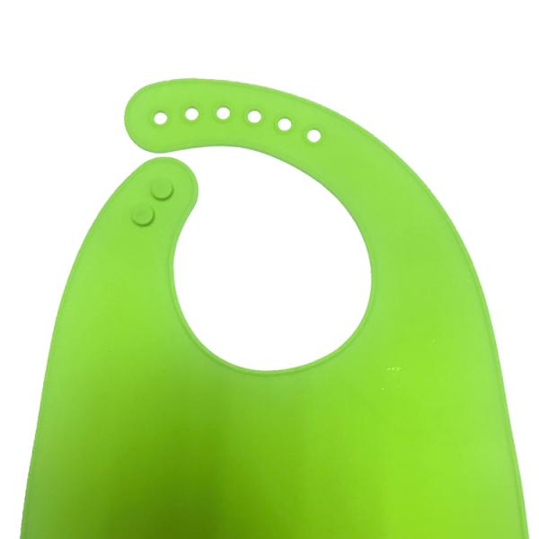 Octagonal Shape Silicone Placemat Plate Baby Spoons And Waterproof Bib