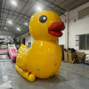 Natação personalizada Pato amarelo flutuante inflável Etereo-tigre Barcos