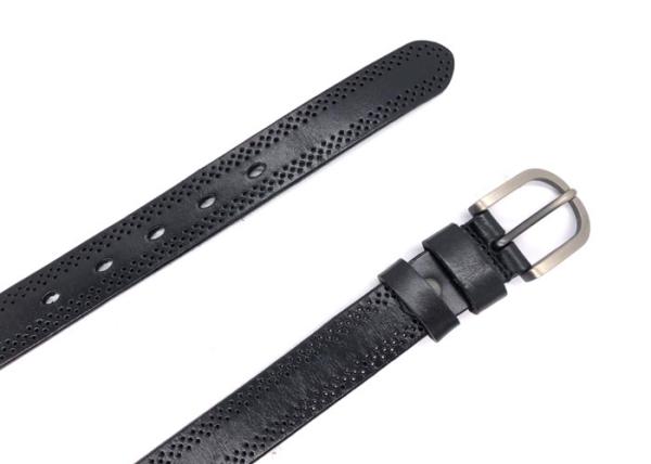 100% Full Grain Leather Belt For Ladies Apparel Narrow 1 1/8 Inch
