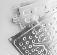 Plat en aluminium de refroidissement de refroidissement par l'eau d'utilisation de cellules de batterie de 3003 EV
