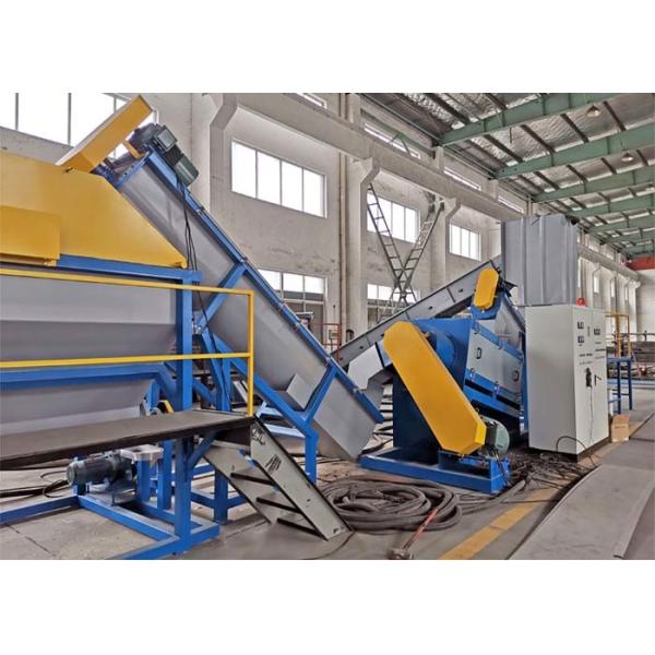 1000kg/H Plastic Washing Recycling Machine Waste PET Plastic Bottle Flakes