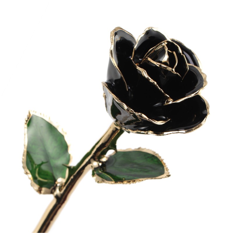24k Flowers Gilded Rose Factory Direct Birthday Valentine Christmas Wedding Gifts Office Decoration