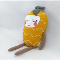 Plush Fruit Soft Toy Cute Lovely Cotton Linen EN71 ASTM OEM ODM Repletos de Laranja Melão Dropshipping Toy