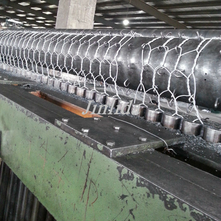 Двойная машина плетения ячеистой сети коробки привода 84x120mm Gabion шкафа
