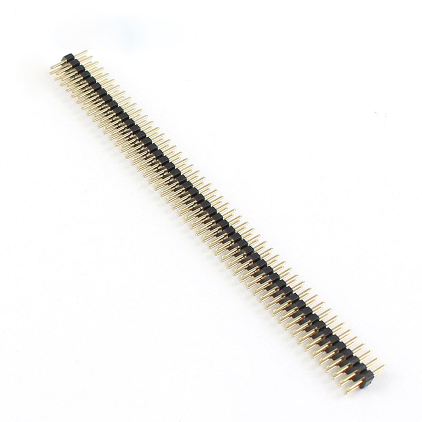 Pitch 1.0 mm 2x50-pin press-fit header double row straight pin header 1mm pitch board spaces double plastic pin header connector