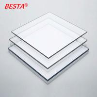 3mm 1mm 2mm feuilles acryliques transparentes pour le bureau à domicile ITS SGS certifié