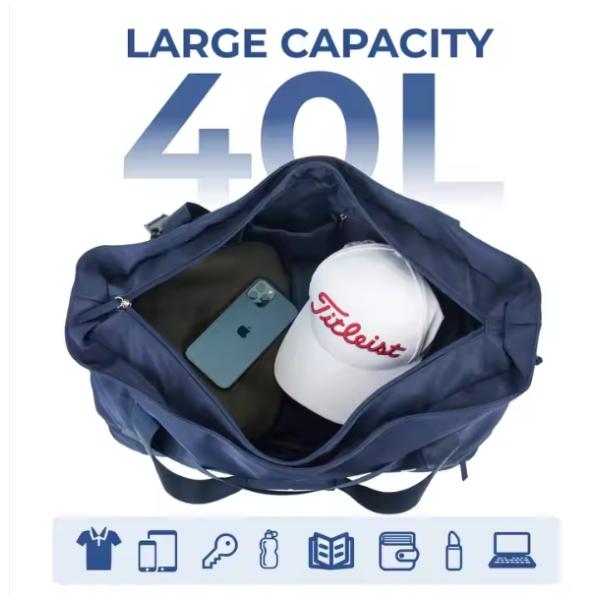 Mochila de viaje para mujeres para viajes, bolso, mochila, con compartimiento para zapatos y bolsillo húmedo, bolsa de estera de yoga, bolsa de fin de semana