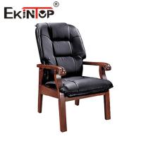 Chefe moderno Office Leather Chair Massageable ajustável Liftable