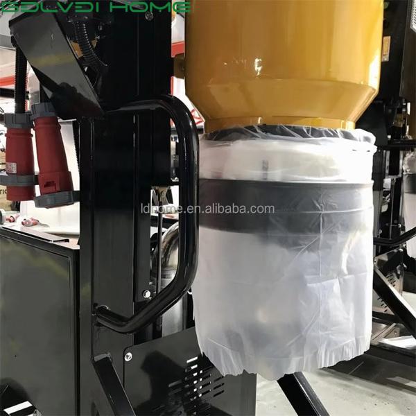 Continuous Fold Dust Collection Bag for Dust Extractor Box of 4x Continuous Dust Bags Includes Zip Ties