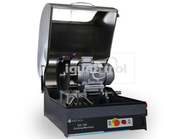 Overheating Protection Manual Metallographic Cutting Machine with Recycling Water Cooling